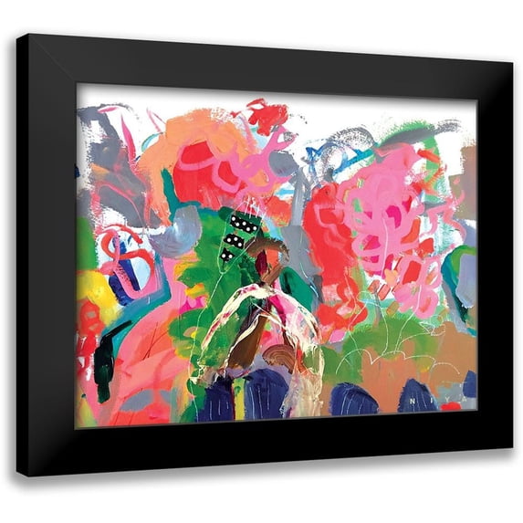 Christine, Niya 18x15 Black Modern Framed Museum Art Print Titled - Always One In a Crowd