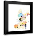 thumbnail image 1 of Christine, Niya 19x24 Black Modern Framed Museum Art Print Titled - California Poppy, 1 of 5