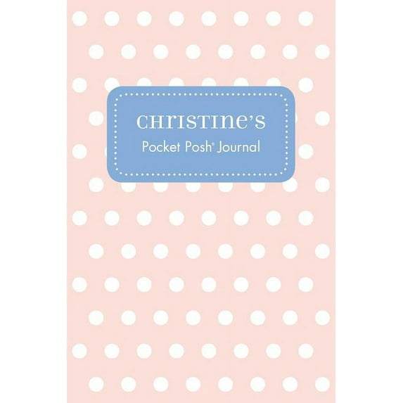 Christine's Pocket Posh Journal, Polka Dot (Paperback)