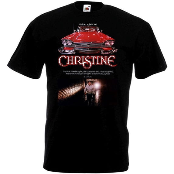 Christine v5 T shirt black movie poster all sizes S-5XL