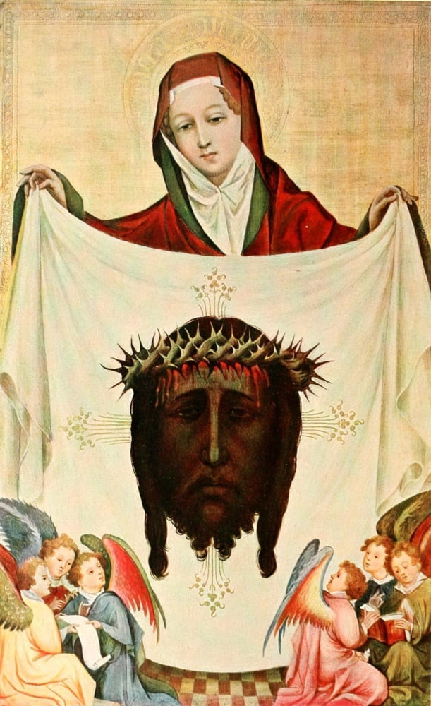 Christliche Kunst 1 1904 Shroud Canvas Art - Wilhelm von Kln (24 x 36)