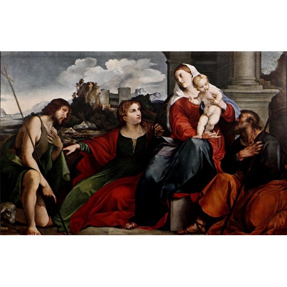 Christliche Kunst 3 Canvas Art - Unknown (18 x 24)