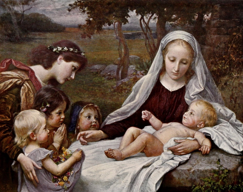 Christliche Kunst Canvas Art - Unknown (24 x 36)