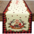 thumbnail image 1 of Christma Table Runner 13.8 x 72 Inches for Dining Room Home Kitchen Decorations for Christmas Eve Party, 1 of 6