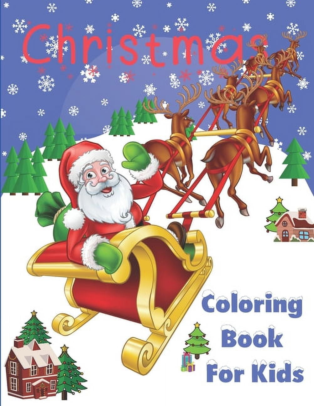 ChristmaS Coloring Book For Kids - A beautiful Coloring Christmas ...