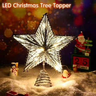 Christmas Tree Toppers in Indoor Christmas Decor | Silver Christmas Tree Toppers in Indoor Christmas Decor | Silver