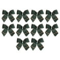 thumbnail image 1 of Christmas 10Pcs Christmas Bows Various Styles Bows Fabric Christmas Tree Garland Accessories Decoration Party Party Decorations丨Green, 1 of 9