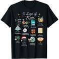 thumbnail image 1 of Christmas 12 Days of Math Math Teacher Xmas STEM STEMS T-Shirt TShirt, 1 of 4