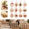 thumbnail image 1 of Christmas 12Pcs Embroidery Ornament Kit, Christmas Holiday DIY Set for Home Decor , Beginner Embroidery Kit for Adults, 1 of 4
