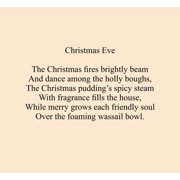Christmas 1949 The Christmas Fires Canvas Art - Anne PL Field 24 x 36