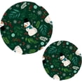 thumbnail image 1 of Christmas 2 Pack Pot Holders Trivets, Heat Resistant Hot Pads for Kitchen Table Decoration Trivets for Hot Dishes/Pot/Bowl/Teapot/Kitchen Hot Pads Trivets, 7" + 9.45", 1 of 7