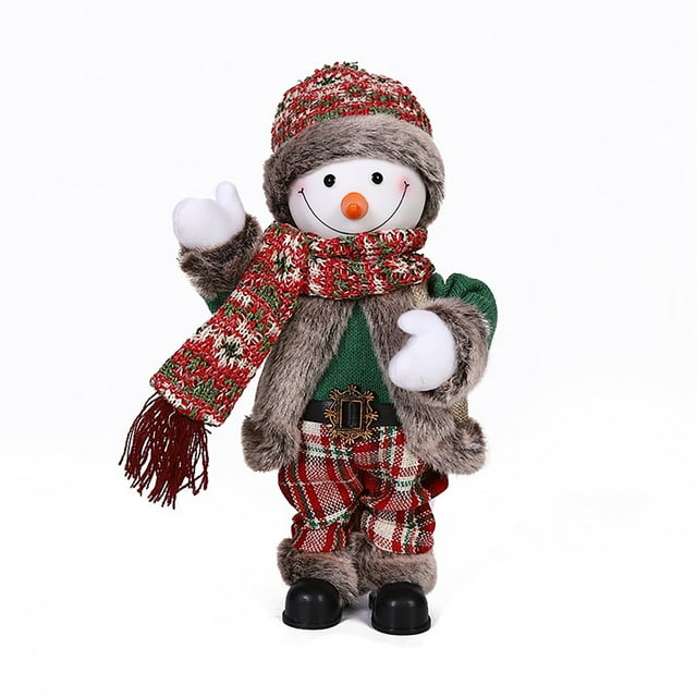 Christmas 2021 Electric Snowman Hair Scarf Snowman Christmas Window ...