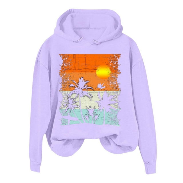 Christmas 2024 Autumn And Winter Fashion Printed Women's Hooded