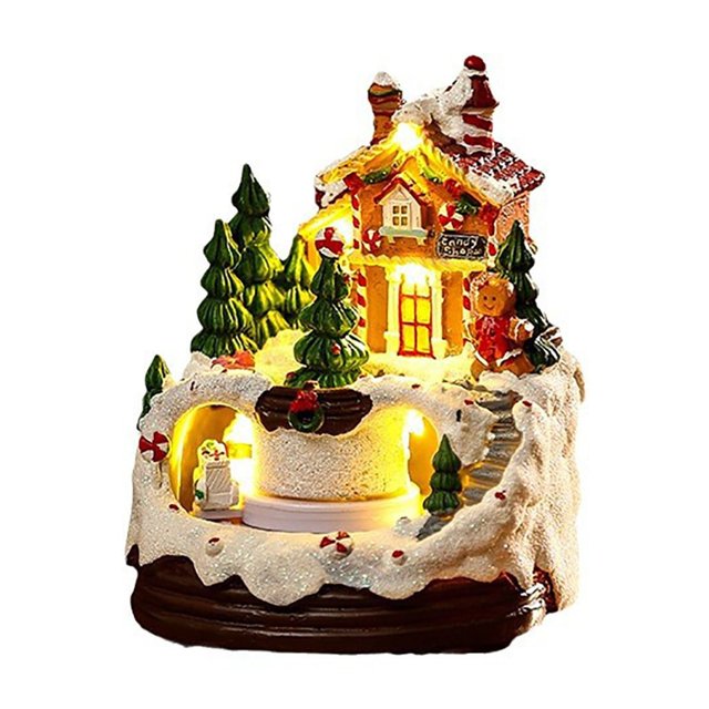 Christmas 2024 Ornaments Christmas Village Musical Houses Battery