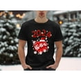 Christmas 2025 TShirt, Santa Hat Ho Ho Ho Tee, Holiday Celebration