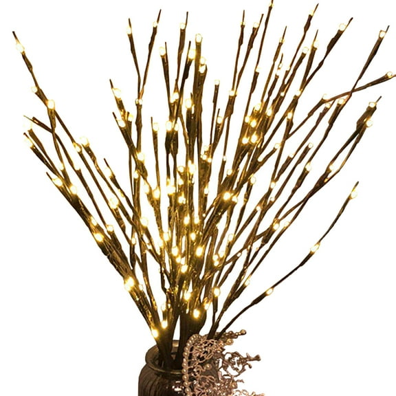 Christmas 20LEDs Willow Branch Lamp Strings Light Wedding Party Tree Decoration