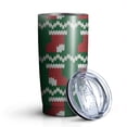 thumbnail image 1 of Christmas 20oz Stainless Steel Mobile Tumbler – Vacuum Insulated Coffee Mug with Lid, Spill-Proof Travel Cup for Hot & Cold Drinks, 1 of 7