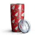 thumbnail image 1 of Christmas 20oz Stainless Steel Mobile Tumbler – Vacuum Insulated Coffee Mug with Lid, Spill-Proof Travel Cup for Hot & Cold Drinks, 1 of 7