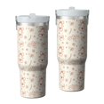 thumbnail image 1 of Christmas 30oz Handheld Travel Tumbler with Handle – Double Wall Stainless Steel Insulated Cup, Flip Straw Lid, Leak-Proof & BPA-Free for Hot and Cold Drinks – Durable Coffee & Juice Mug Black, 1 of 7