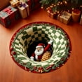 thumbnail image 1 of Christmas 3D Optical Illusion Doormat - Non-Slip Holiday Entryway Rug, Festive Decor for Front Door, Absorbent Floor Mat, 1 of 6