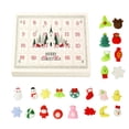 Christmas 3D Squishies Blind Box,24pcs Cartoon Slow Rising Squeeze Toys ...
