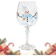 thumbnail image 1 of Christmas 3D Wine Glass Collection Gift Box Set, 3D Christmas Wine Glasses, for Wi制e, Cocktails, Holiday Party & Table Decor, 1 of 7