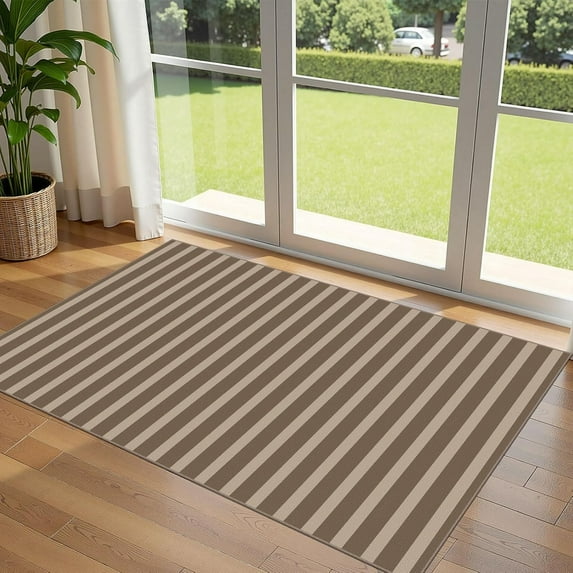 Christmas 3x5 Entry Rug - Small Washable Indoor Outdoor Mats for Front Door Non-Slip Porch Rug Holiday Tartan Plaid Throw Rugs for Living Room Bedroom Entryway Kitchen Office Porch Decor