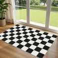 thumbnail image 1 of Christmas 3x5 Entry Rug - Small Washable Indoor Outdoor Mats for Front Door Non-Slip Porch Rug Holiday Tartan Plaid Throw Rugs for Living Room Bedroom Entryway Kitchen Office Porch Decor, 1 of 9