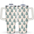 thumbnail image 1 of Christmas 40 OZ Tumbler with Handle Insulated Leakproof Tumbler Cup Minimalist Christmas Tree Tumbler for Spring Summer Tumbler for School Camping, 1 of 6