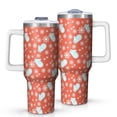 thumbnail image 1 of Christmas 40oz Tumbler– Stainless Steel Insulated Tumbler with Handle and Straw, Large Capacity Travel Cup for Hot & Cold Drinks, 1 of 7