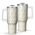 thumbnail image 1 of Christmas 40oz Tumbler– Stainless Steel Insulated Tumbler with Handle and Straw, Large Capacity Travel Cup for Hot & Cold Drinks, 1 of 7