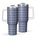 thumbnail image 1 of Christmas 40oz Tumbler– Stainless Steel Insulated Tumbler with Handle and Straw, Large Capacity Travel Cup for Hot & Cold Drinks, 1 of 7