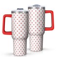 thumbnail image 1 of Christmas 40oz Tumbler– Stainless Steel Insulated Tumbler with Handle and Straw, Large Capacity Travel Cup for Hot & Cold Drinks, 1 of 7
