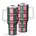 thumbnail image 1 of Christmas 40oz Tumbler– Stainless Steel Insulated Tumbler with Handle and Straw, Large Capacity Travel Cup for Hot & Cold Drinks, 1 of 7