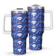 thumbnail image 1 of Christmas 40oz Tumbler– Stainless Steel Insulated Tumbler with Handle and Straw, Large Capacity Travel Cup for Hot & Cold Drinks, 1 of 7
