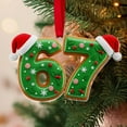 thumbnail image 1 of Christmas 67 Acrylic Ornament Six Seven Funny Xmas Holiday Ornament Funny 67 Decorations Meme Grandkid Gift For Christmas Tree (C1), 1 of 6