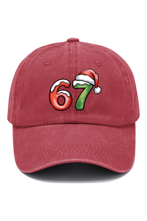 Christmas 67 Hat, Christmas 67 Cap, Unisex-Adult Baseball Cap