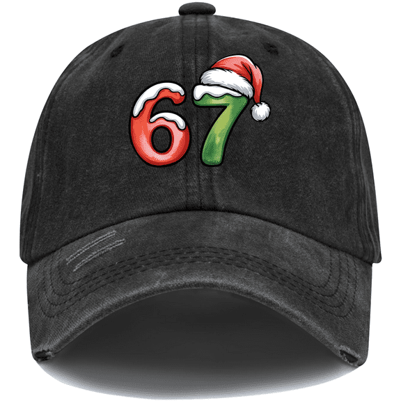 Christmas 67 Hat, Christmas 67 Cap, Unisex-Adult Baseball Cap