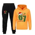 thumbnail image 1 of Christmas 67 Shirts And Pants Outfit Set For Kids Six Seven Meme Print Kids Hoodie And Pants For Boys Outfit Warm Tracksuit Playwear 2 Piece With Cozy Pullover And Joggers For Toddler And Youth, 1 of 3