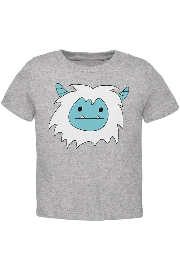 Christmas Abominable Yeti Heather Toddler T-Shirt - 3T