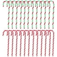 thumbnail image 1 of Christmas Acrylic Candy Canes 24 Pieces, Twisted Plastic Candy Crutch fo, 1 of 6