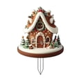 thumbnail image 1 of Christmas Acrylic Planter Stand Garden Stake - Multicolor Holiday Outdoor Decoration with Snowman, 7.87in for Garden & Patio, 1 of 5
