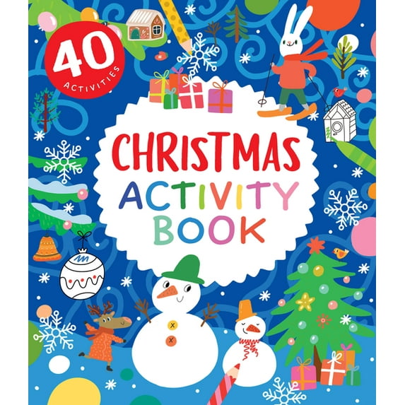 Clever Activity Book Christmas Activity Book: 40 Activities, (Paperback)