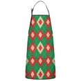 thumbnail image 1 of Christmas Adjustable Waterproof Apron for Adults 33x27 Inch – Cooking Apron with 2 Large Pockets, Durable Polyester Bib for Kitchen, Baking, BBQ, and Home Use, 1 of 6