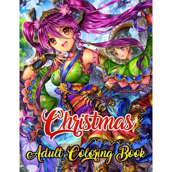 Christmas Adult Coloring Book: A Coloring Book for Adults Stress Relieving Coloring Pages, Coloring Book for Relaxation and Stress management Festive Ornaments Christmas designs, Christmas trees, Stre