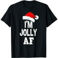 thumbnail image 1 of Christmas Adult Shirt, Naughty Christmas Pajama, Men Women T-Shirt, 1 of 5
