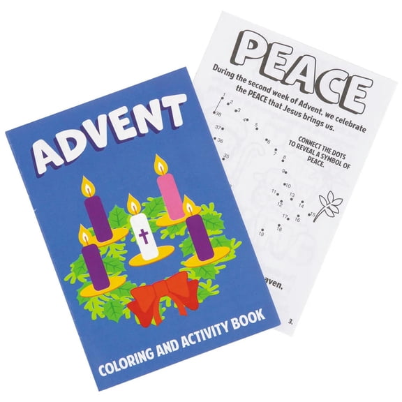 Christmas Advent Activity Books - 24 Pc.