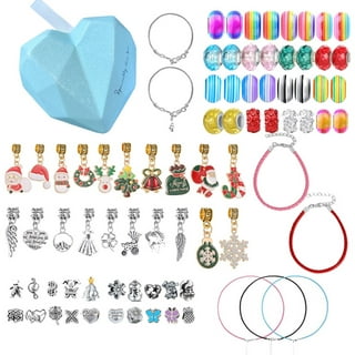SUNNYPIG Charm Bracelet Making Kit for 7 8 9 10 Year Old Girls, Friendship Jewellery  Making Kit for 6 Year Old Kid Birthday Gift for 5-12 Year Old Girl DIY  Necklaces Art