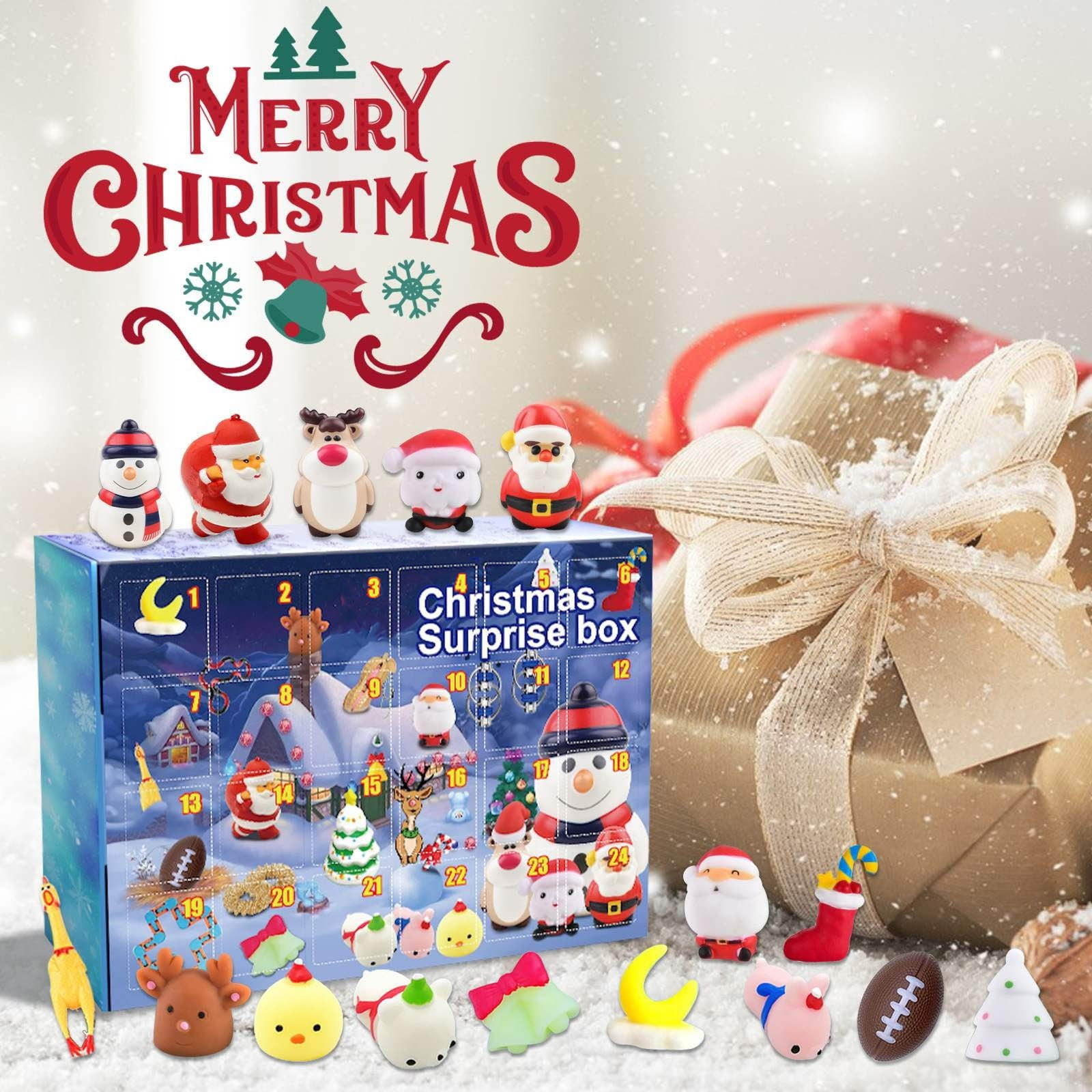 Christmas Advent Calendar 2023 with 24 Squishy Toys Advent Calendar Christmas Advent Calendar 2023 with 24 Squishy Toys Advent Calendar