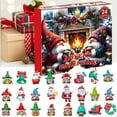 thumbnail image 1 of Countdown Sets Christmas Advent Calendar 2024 – 24 Days of Joyful Christmas Countdown with Collectible Doll Figures for Kids Decorative, 1 of 8